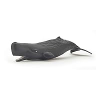 Papo - Hand-Painted - Figurine - Marine Life - Sperm Whale Calf-56045 - Collectible - for Children - Suitable for Boys and Girls - from 3 Years Old