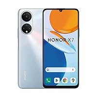 Honor X7 Dual-SIM 128GB ROM + 4GB RAM (GSM only | No CDMA) Factory Unlocked 4G/LTE Smartphone (Titanium Silver) - International Version