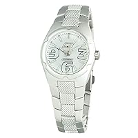 Womens Analogue Quartz Watch with Stainless Steel Strap CC7039L-05M