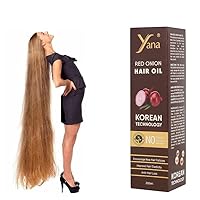 Onion Hair Oil With Black Seeds, Aloe Oil, Vit-E, Bhringraj Oil, Amla Oil, Brahmi Oil, For Men By Korean Technology