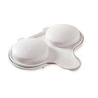 Nordic Ware Microwaveable 2-Cup Egg Poacher