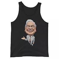 Warren Buffett Tank Top Black XL