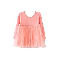 Toddler Girls Cotton Spring and Autumn Netting Dress Casual A Line Dresses Girl Dress Sleeveless