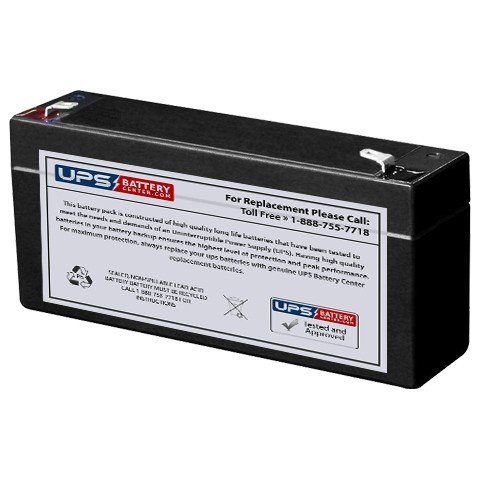 6V 3.2Ah F1 Sealed Lead Acid (SLA) Replacement Battery for Sonnenschein S634CWC