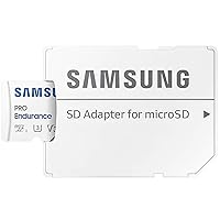 Samsung PRO Endurance 128GB microSDXC UHS-I U3 100MB/s Video Monitoring Memory Card with Adapter (MB-MJ128KA)