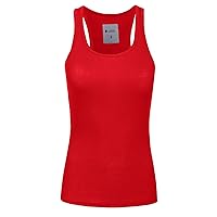 Women's Comfy Basic Long Fit Ribbed Tank Top S-3XL