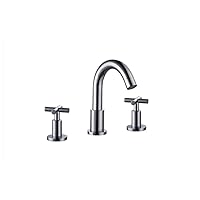 Dawn AB03 1513C 3-Hole Widespread Lavatory Faucet with Cross Handles for 8