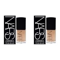 Sheer Glow Foundation - M2.5 Sahel by NARS for Women - 1 oz Foundation (Pack of 2)