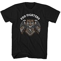 FEA Standard Foo Fighters Owl Mens Soft T-Shirt