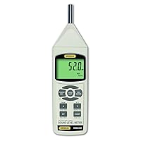General Tools DSM403SD Sound Level Meter with Data Logging SD Card, Class 1 Sound