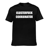 Cluster-Fuck Coor-Dinator Shirts Funny Shirts Vintage Graphic Tees for Men Women -