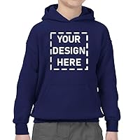 Personalized Set 12 Boy Hoodies with Your Design, Color & Sizes