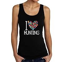 [ティービューロン] I love Hunting colorful hearts - 女性タンクトップ