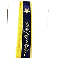 OES PAST MATRON SASH WITH GAVELS, OES SASHES (STYLE B)