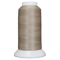 Superior Threads Bottom Line 2-Ply 60-Weight Polyester Embroidery Quilting Sewing Thread - 3,000 Yard Cone (#654 Oatmeal)