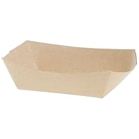Southern Champion Tray 0509 #50 ECO Kraft Paperboard Food Tray, 1/2 lb Capacity (Case of 1000)