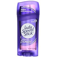 Lady Speed Stick Antiperspirant Deodorant, Invisible Dry, Wild Freesia 2.30 oz (Pack of 11)