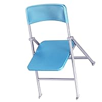 ERINGOGO Dollhouse Folding Chair Action Figure Chair Miniature Hair Kids Supply 1: 6 Miniature Chair Miniature House Folding Chair Miniature Beach Chair Kid Toy M151 Bjd Doll PVC Adjustable