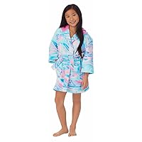 Saint Eve Kids Hooded Terry Swim and Beach Cover Up Robe for Boys and Girls