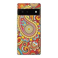 R3402 Floral Paisley Pattern Seamless Case Cover for Google Pixel 6