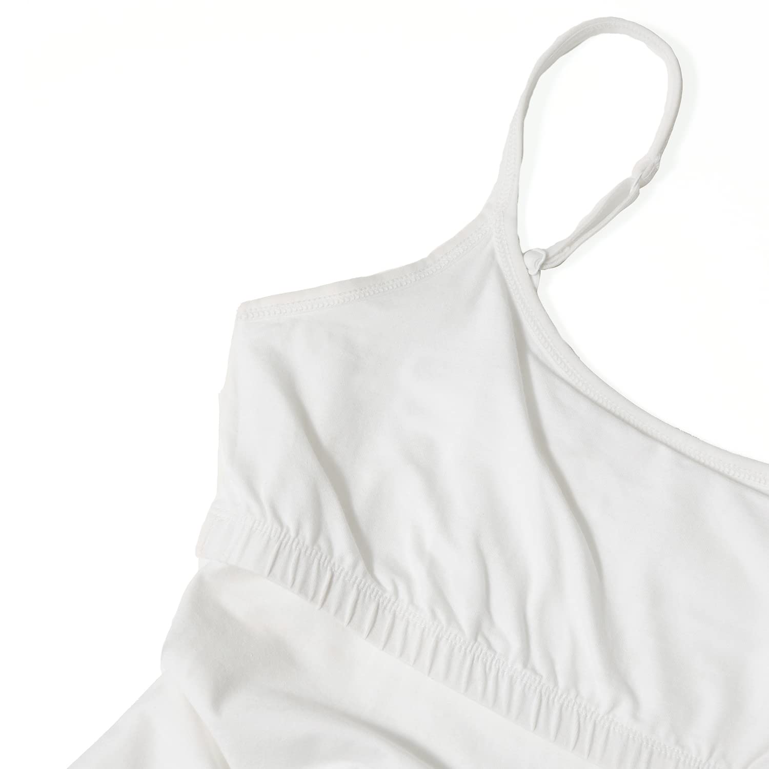 Pact Women's Organic Cotton Camisole Tank Top with Built-in Shelf Bra