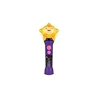Disney Wish Toy Microphone for Kids, Musical Toy with Built-in Music, Kids Microphone Designed for Ages 3 and Up