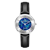 Glamour Pedy Blue Opal Watch - 32mm