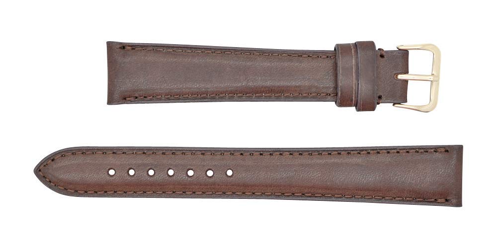 Real Leather Creations Made in the USA - Montana Genuine Leather – Big and Tall Long Watch Bands Straps - American Factory Direct - For Vintage and Newer Watches
