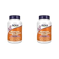 NOW Supplements, Mushroom Immune Renew with Astragalus Root Extract, Immune System Support*, 3.5-Ounce (Pack of 2)