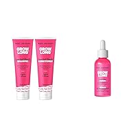 Marc Anthony Grow Long Shampoo & Conditioner Set with Anti-Breakage Scalp & Hair Serum, 8.4 fl oz & 2 fl oz