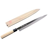 Yoshihiro Yamawaki Hamono Seisakusho JCHC-270Y Gosaku Series Yasugi Steel White No. 2 Yanagi Blade Knife 10.6 inches (270 mm) with White Sheath