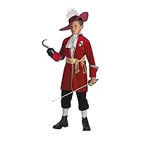 Disney Captain Hook Boys' Costume, Boys M 7-8