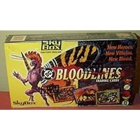 DC Bloodlines 36 Count Trading Cards Box