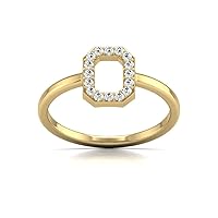 0.16 Carat TW Round Cut Natural Diamond for Women in 14K White and Yellow Gold - Jewelry for Wedding, Anniversary, Engagement, and Birthday Gift