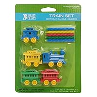 Train Candle Holder Birthday Party Candles Topper Bakery Crafts Supply
