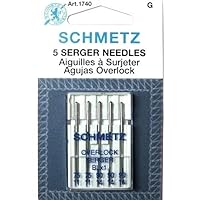 Schmetz BLX1 Serger/Overlock Sewing Machine Needles - 5 Pack