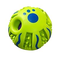 Dog Interactive Toy Swing Ball, Squeak Swing Fun Sound Dog Ball, Dog Tooth Cleaning, Pet Supplies Get Intelligence Training and Grazing Ball for Medium and Large Dogs