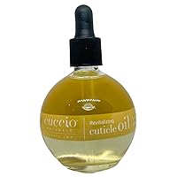 Cuccio Naturale Revitalizing Cuticle Oil - Hydrating Oil For Repaired Cuticles Overnight - Remedy For Damaged Skin And Thin Nails - Paraben/ Cruelty-Free Formula - Sweet Almond - 2.5 Oz
