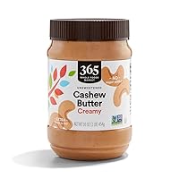 365 by Whole Foods Market, Creamy Cashew Butter, 16 Ounce