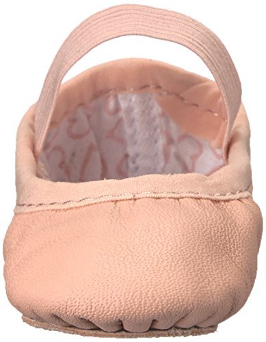 Bloch Girls Dance Toddler's Belle Leather Ballet Shoe/Slipper, Pink, 6