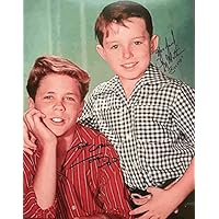 Jerry Mathers/Tony Dow LEAVE IT TO BEAVER In Person Autographed Photo - Private Signing 11x14