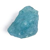 AAA+ Natural Raw Blue Aquamarine 9.40 Ct Untreated Healing Crystal Certified Raw Blue Aquamarine Gem DU-141