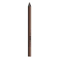 NYX PROFESSIONAL MAKEUP Line Loud Lip Liner, Longwear and Pigmented Lip Pencil with Jojoba Oil & Vitamin E - Rebel Kind (Chocolate Brown)