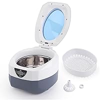 Uten 750mL Ultrasonic Cleaner Machine Portable for Jewellery Watches Dentures Glasses Coins