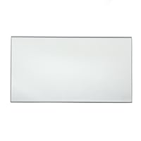 Homeford Rectangular Mirror Glass Base Centerpiece (7-3/4-Inch)
