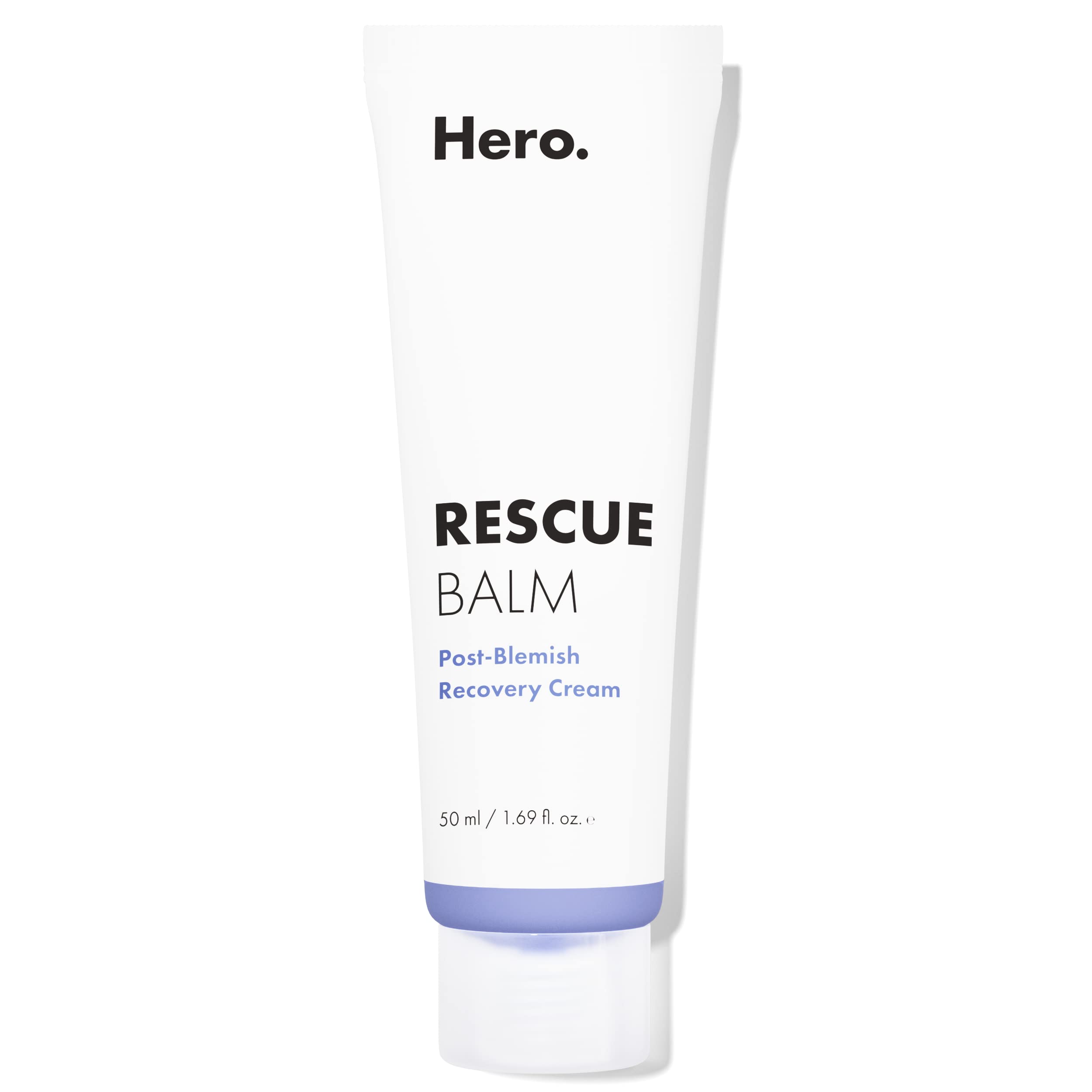 Rescue Balm Post-Blemish Recovery Cream from Hero Cosmetics - Intensive Nourishing and Calming for Dry, Red-Looking Skin After a Blemish - Dermatologist Tested and Vegan-Friendly (50 ml, 1.69 fl. oz)