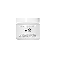 Alo Luminizing Face Moisturizer - Lightweight, Unscented Moisturizer Nourishes & Hydrates For All-Day Glow - 2 Oz