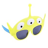 Sun-Staches Official Disney Toy Story Sunglasses | Woody, Buzz, Jesse, or Forky Costume Accessory Mask