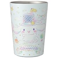 Skater STCV2-A Stainless Steel Tumbler, Hot and Cold Retention, Convenience Store Coffee, 13.5 fl oz (400 ml), M, Cinnamoroll, Happiness Girl Sanrio