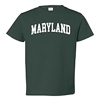 Wild Bobby State of Maryland College Style Fashion T-Shirt